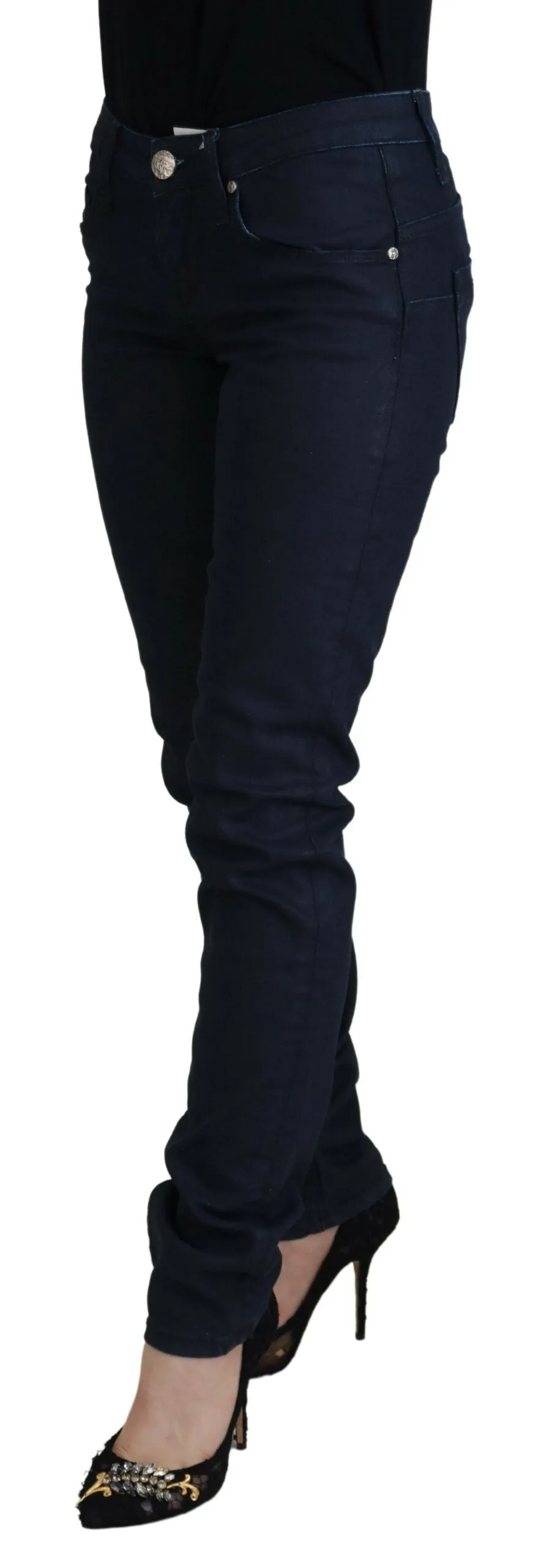 Acht  Cotton Low Waist Slim Fit Women Casual  Women's Jeans