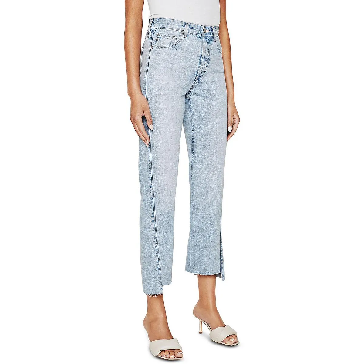 Adriano Goldschmied Womens Denim Ankle Cropped Jeans
