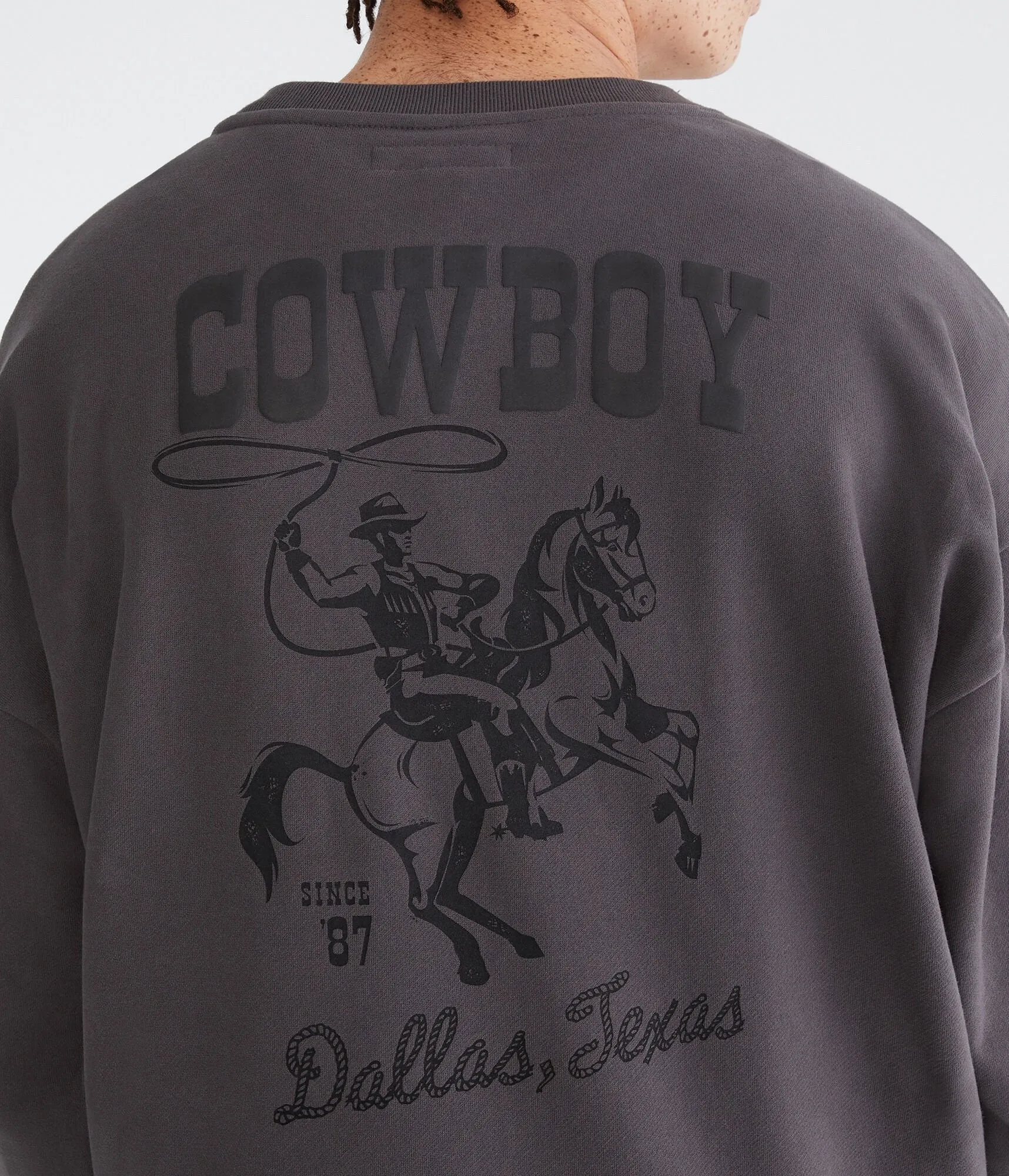Aeropostale Texas Cowboy Essentials Crew Sweatshirt