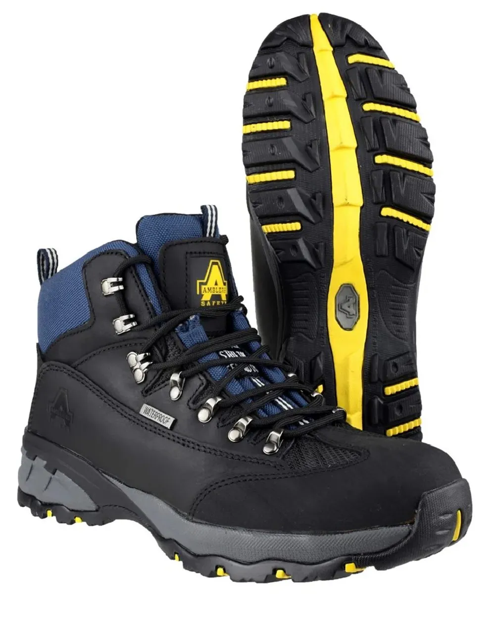 Amblers Safety Mens FS161 Waterproof S3 SRC Safety Boots Amblers Safety Shoes