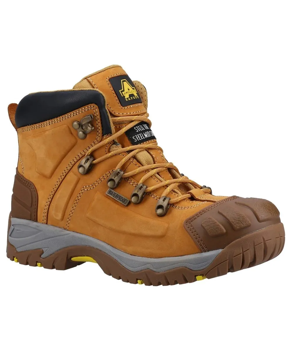 Amblers Safety Mens FS33 Waterproof Safety Boots Amblers Safety Shoes