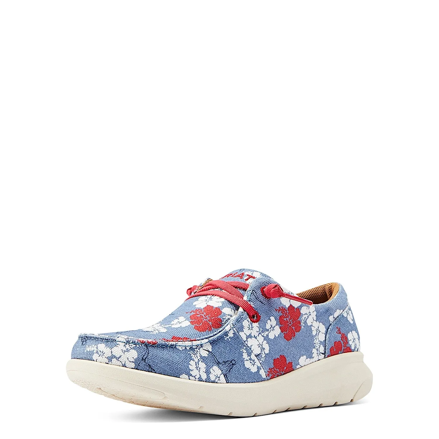 Ariat Womens Hilo Western Aloha Red White & Blue Pareau Print Ariat Shoes