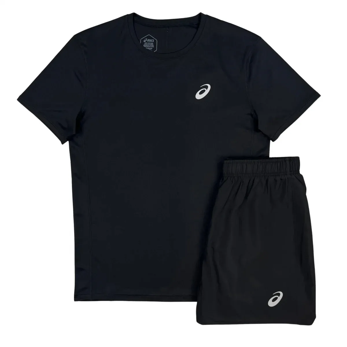 Asics Core T Shirt Shorts Set ‘Black’