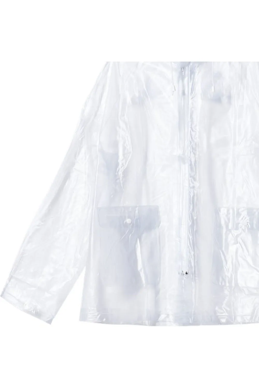 Augusta Sportswear Clear Hooded Rain Jacket