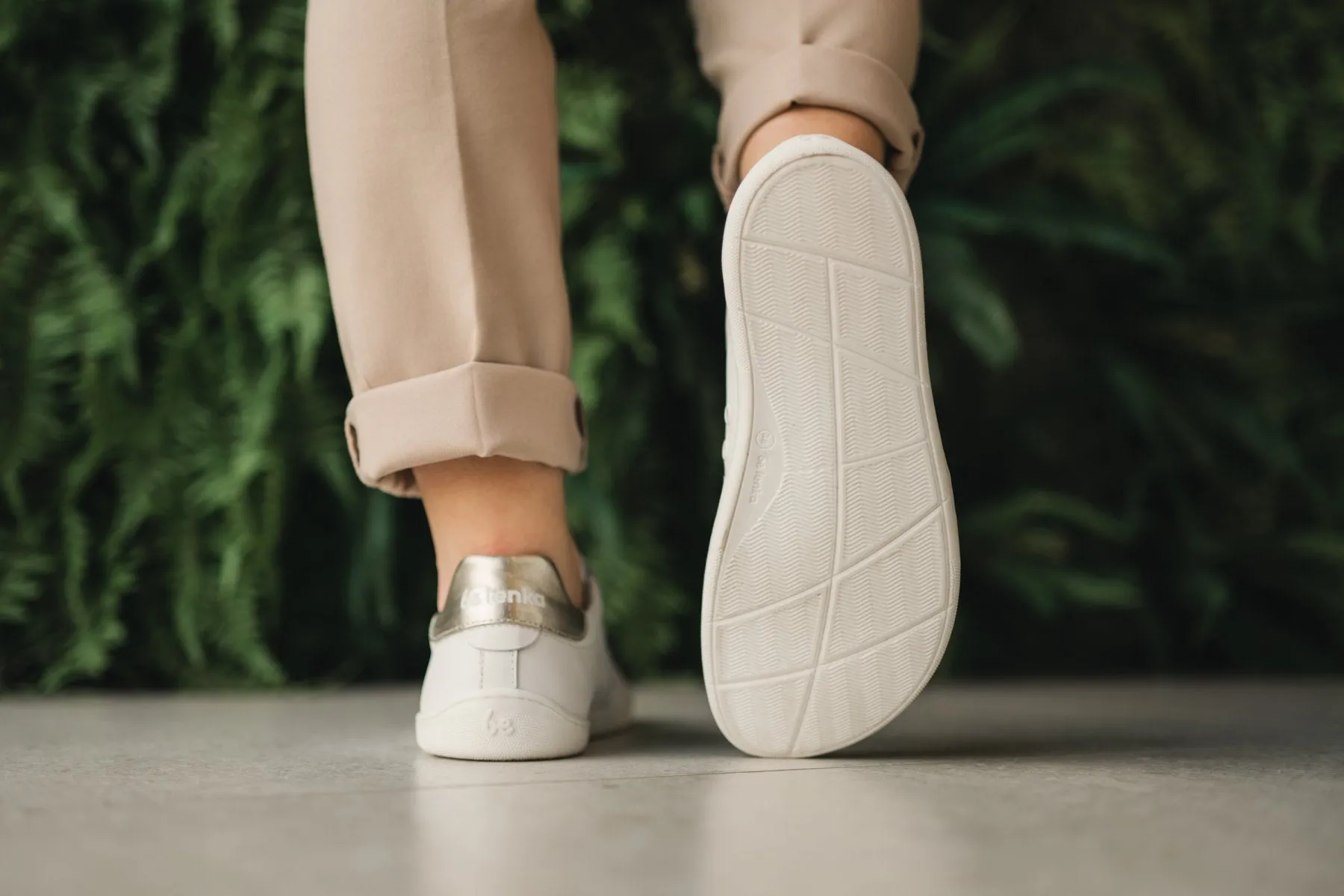 Barefoot Shoes Be Lenka Royale - White & Gold Shoes_Be Lenka_Footwear