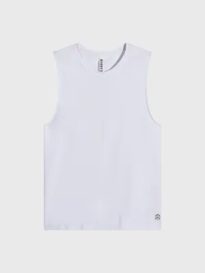 BARRY'S WHITE MUSCLE TANK BARRY'S Clothing