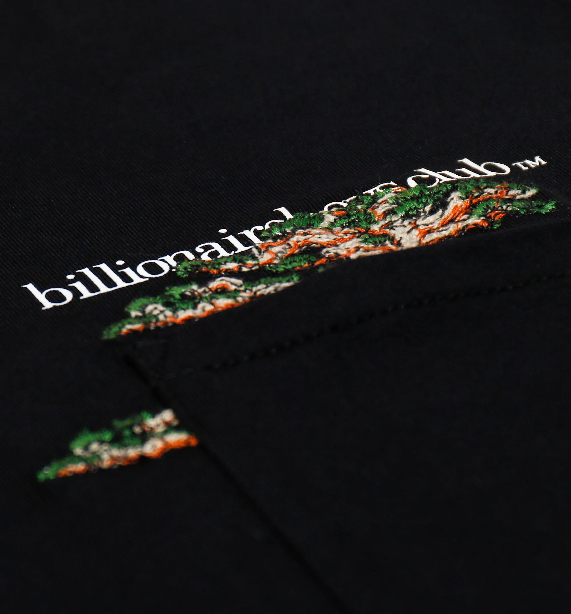 BB Hidden Tree Knit Mens T-Shirt - Black