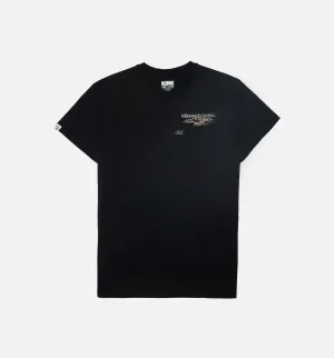 BB Hidden Tree Knit Mens T-Shirt - Black