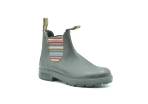 BLUNDSTONE 1409 Original Stout Brown Striped Elastic Blundstone Shoes