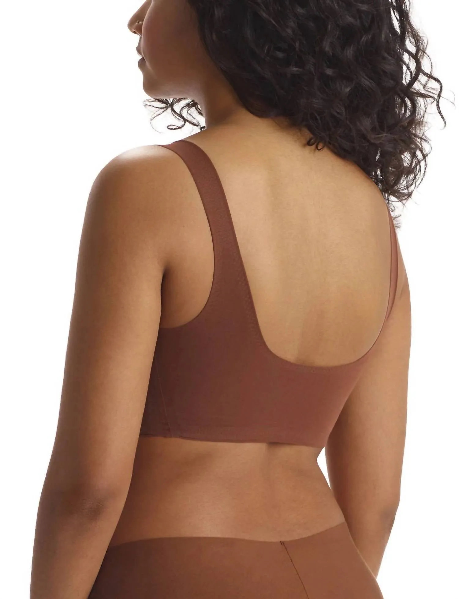 Butter Soft Support Bralette In Cinnamon