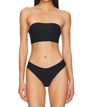 Butter Strapless Bralette In Midnight
