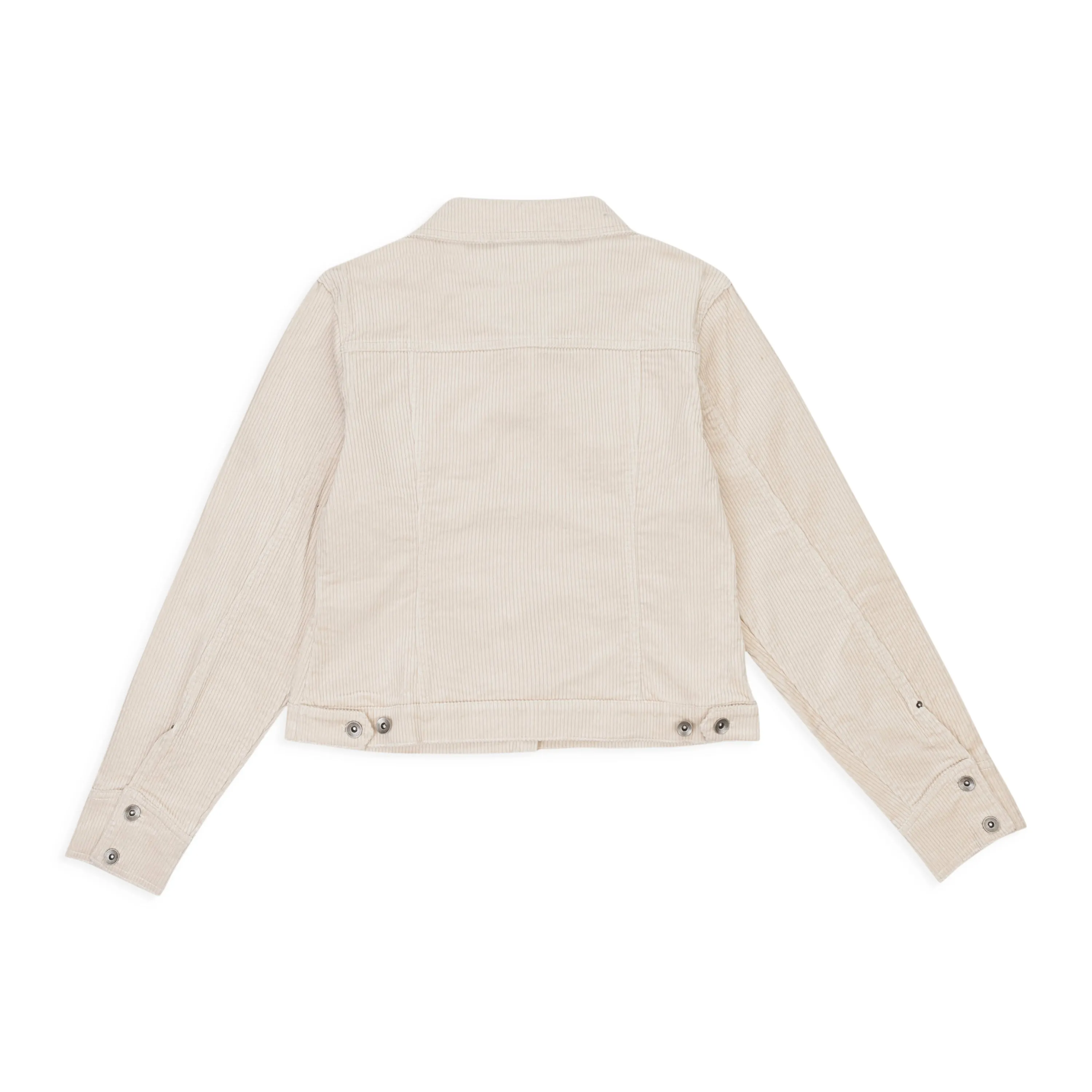 CALLIPYGIAN STRETCH OFF WHITE CORDUROY JACKET