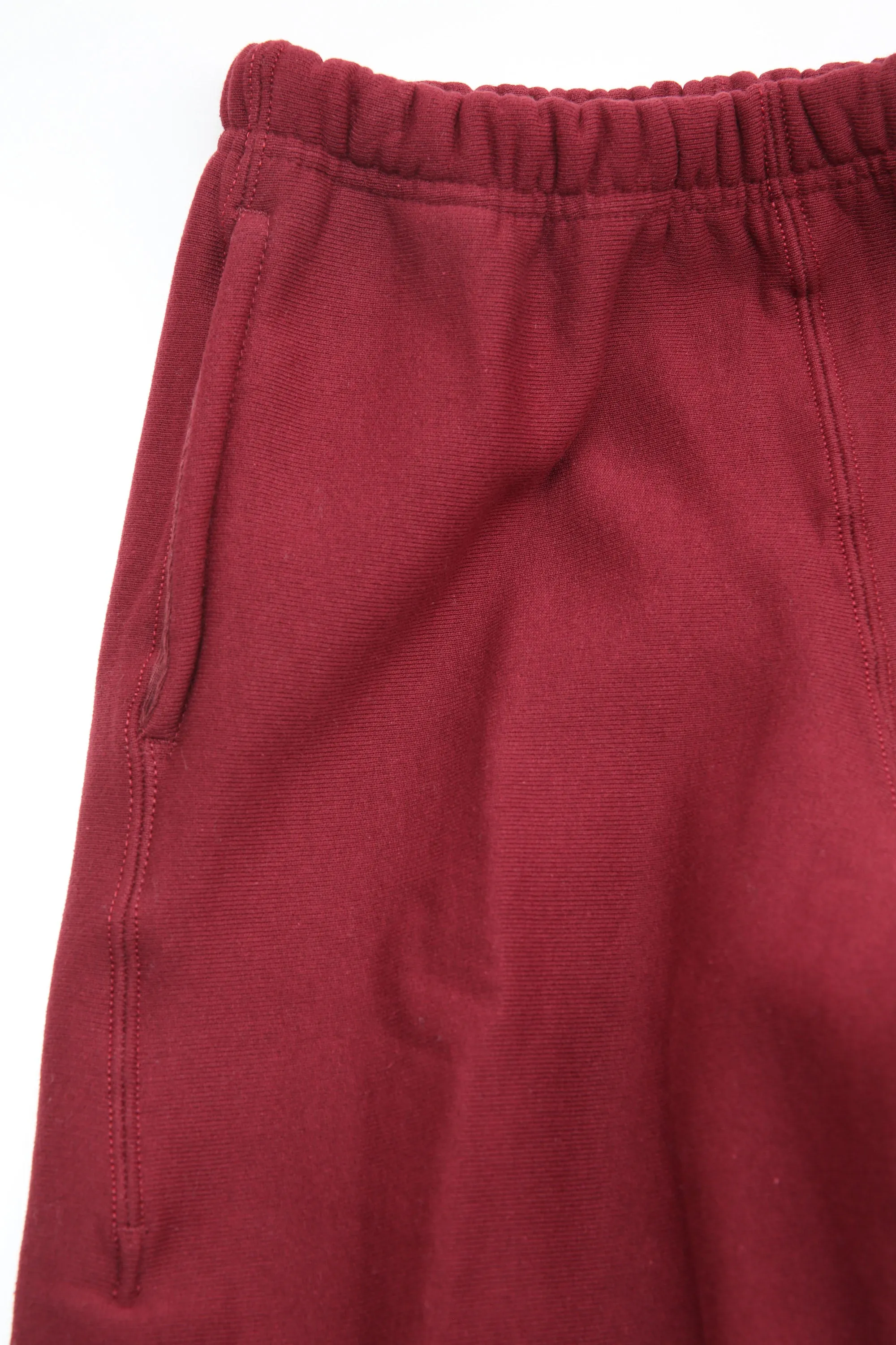 Camber #233 Cross-Knit Heavyweight Sweat Pant - Burgundy