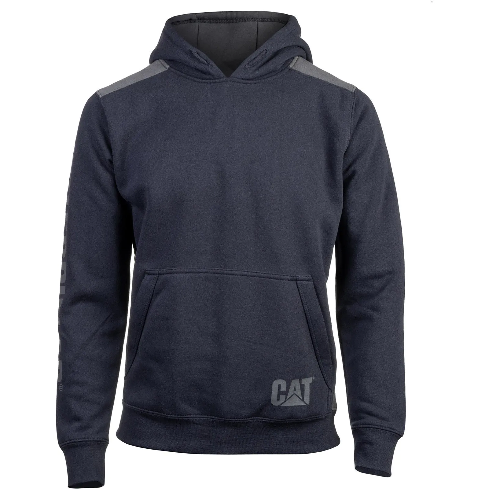 Caterpillar Logo Panel Hooded Sweatshirt Caterpillar