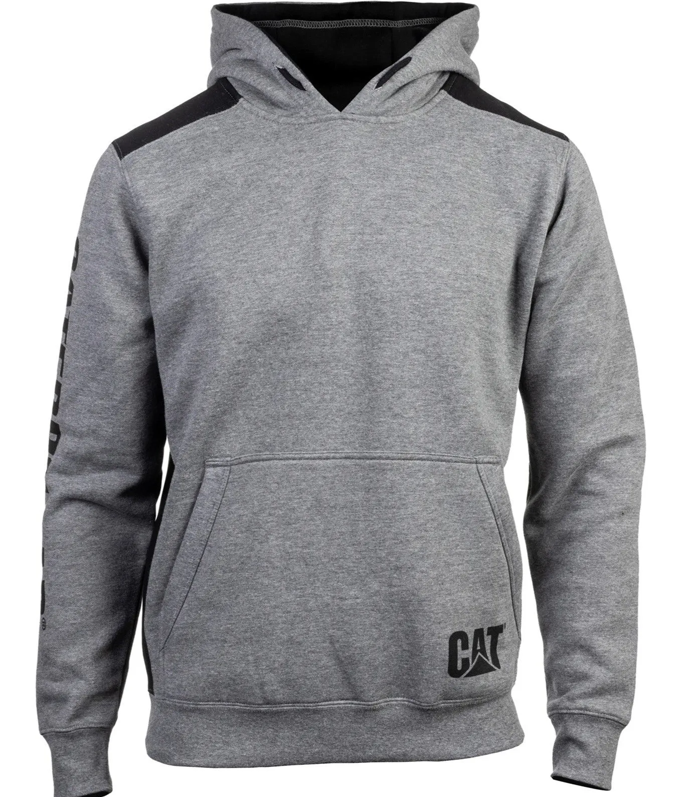 Caterpillar Logo Panel Hooded Sweatshirt Caterpillar