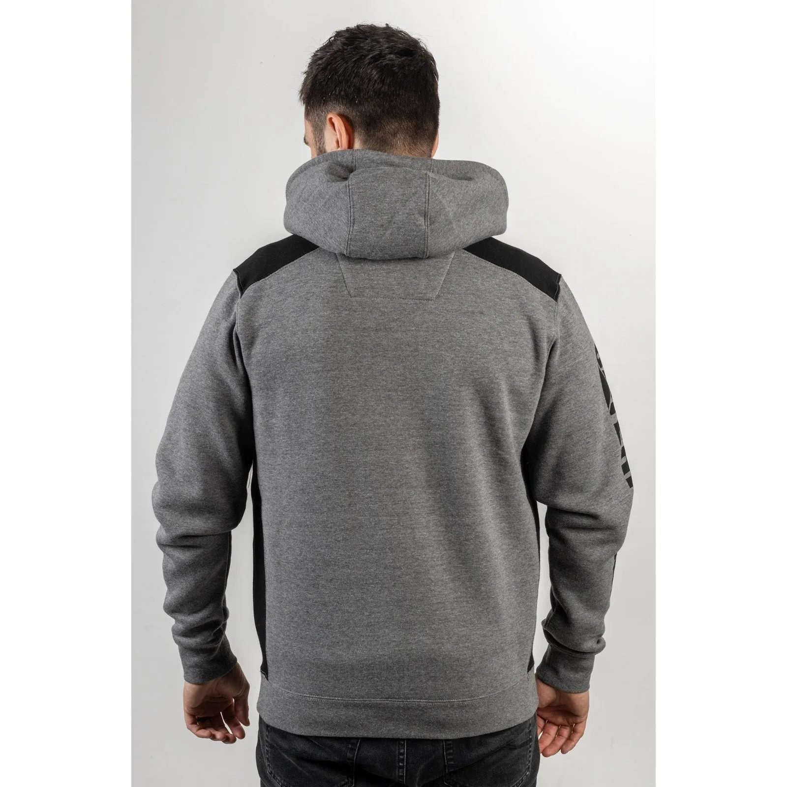 Caterpillar Logo Panel Hooded Sweatshirt Caterpillar