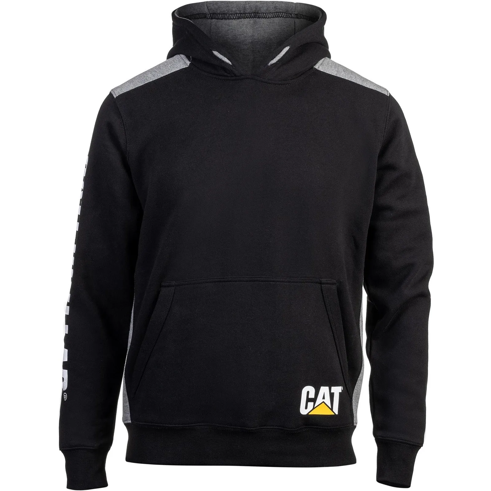 Caterpillar Logo Panel Hooded Sweatshirt Caterpillar