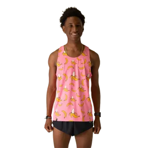 ChicknLegs Preformance Singlet Pink Bananas