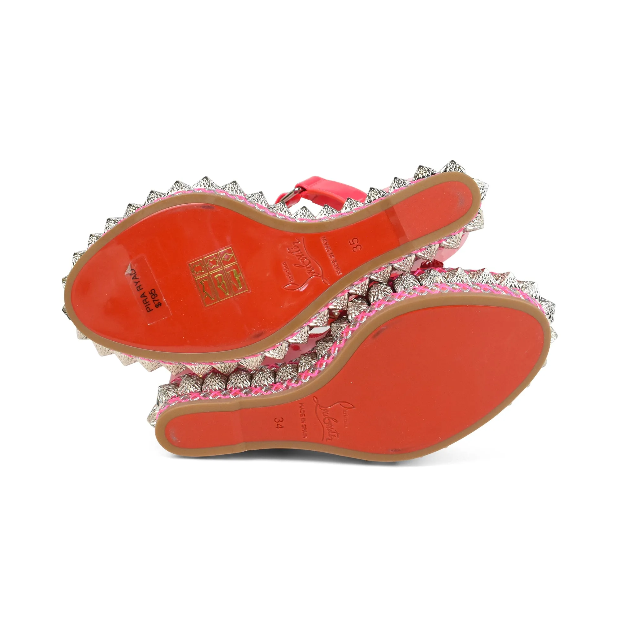 Christian Louboutin 'Pyra Ryad' Wedges - Women's 35