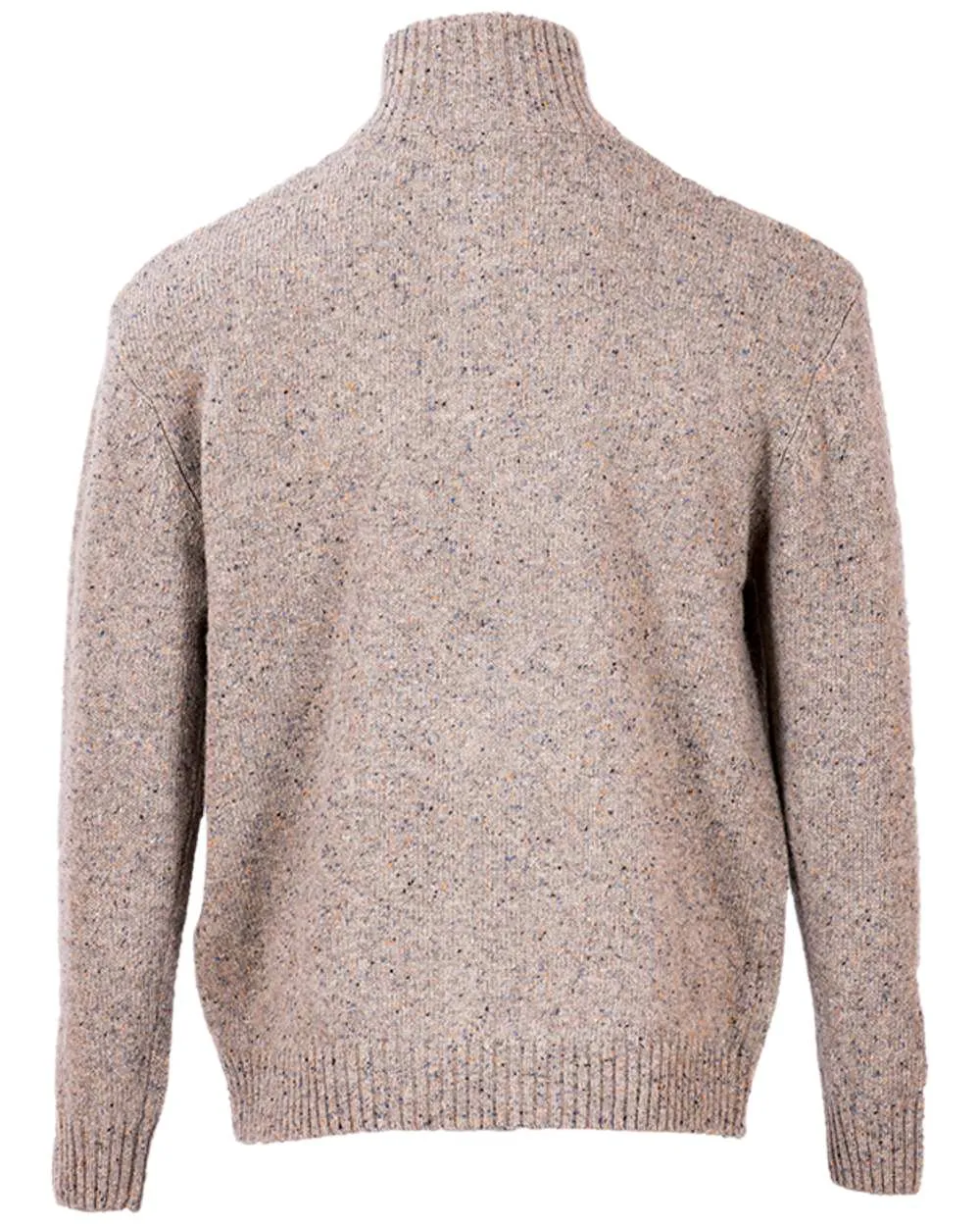 Clothing Aran Woollen Mills Aran Wool Zip Neck Sweater