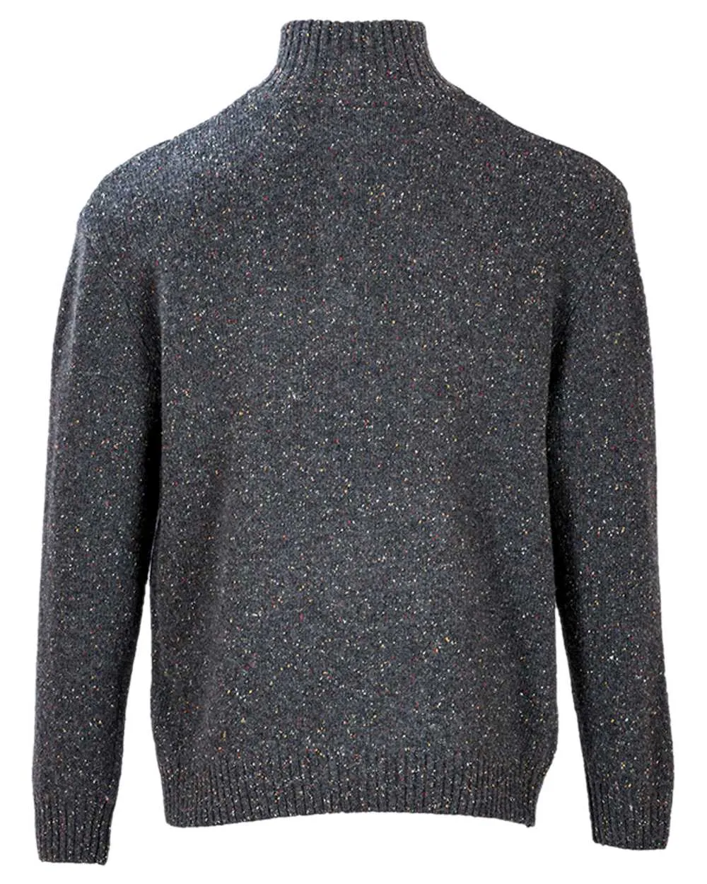 Clothing Aran Woollen Mills Aran Wool Zip Neck Sweater
