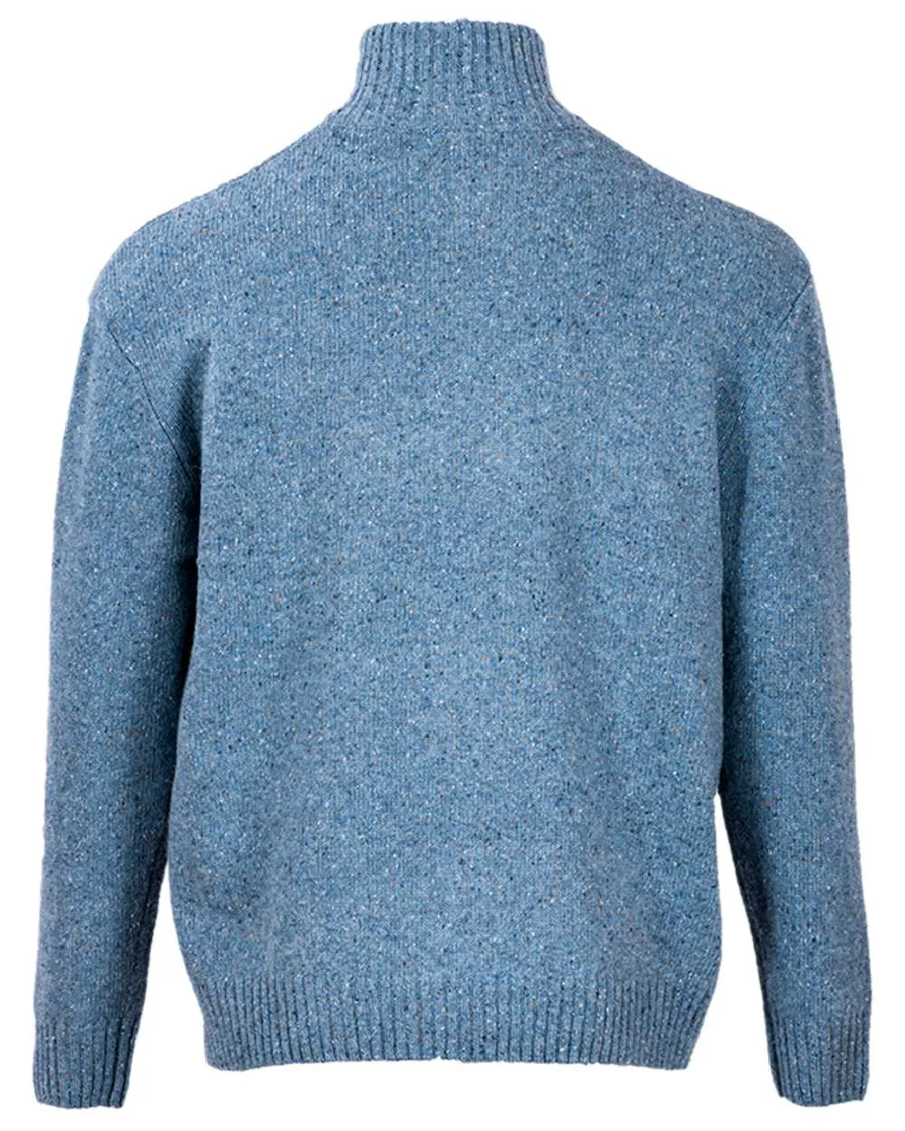 Clothing Aran Woollen Mills Aran Wool Zip Neck Sweater