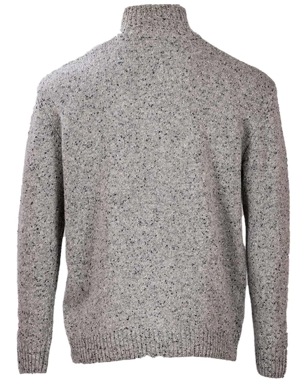 Clothing Aran Woollen Mills Aran Wool Zip Neck Sweater