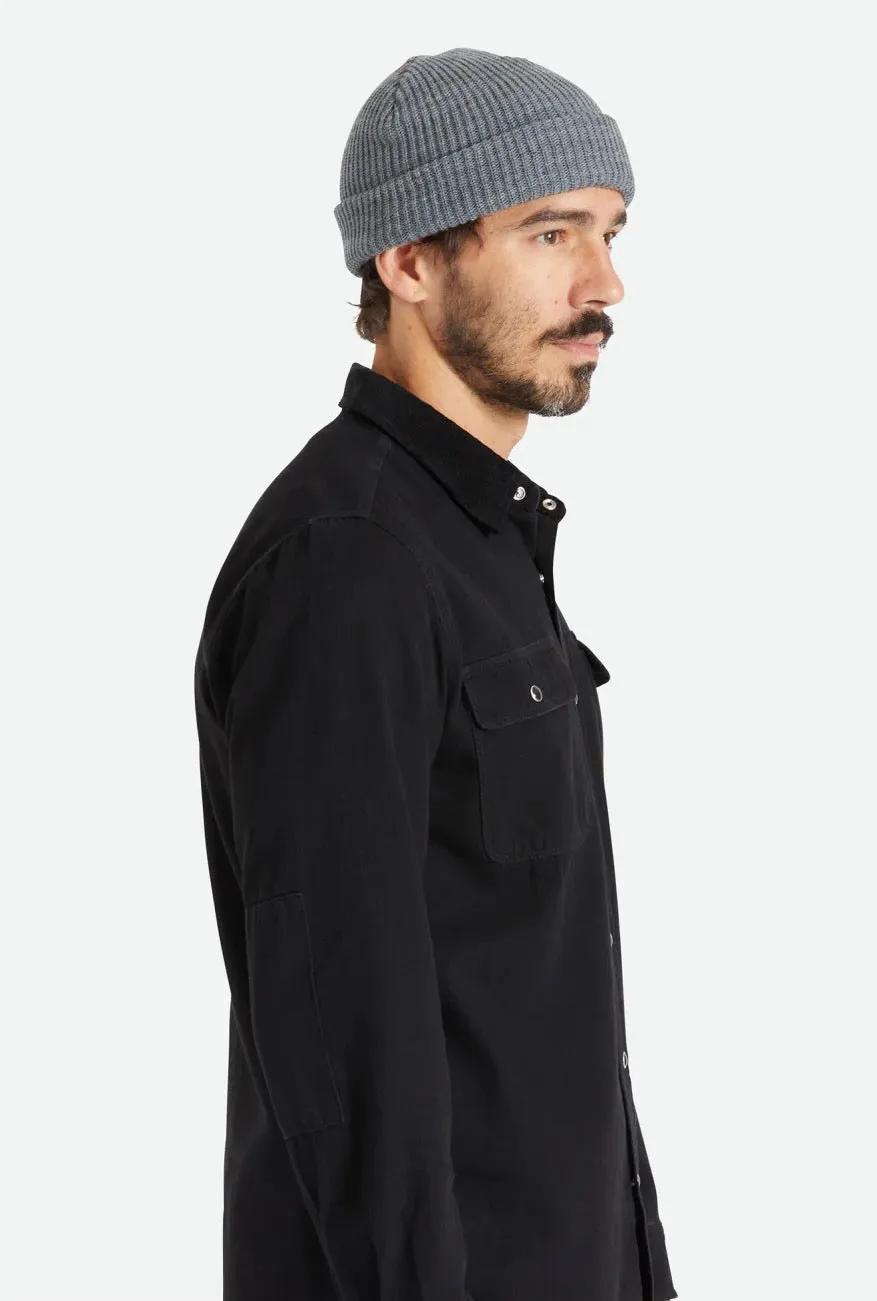 Clothing Brixton Men Heist Beanie - Heather Grey