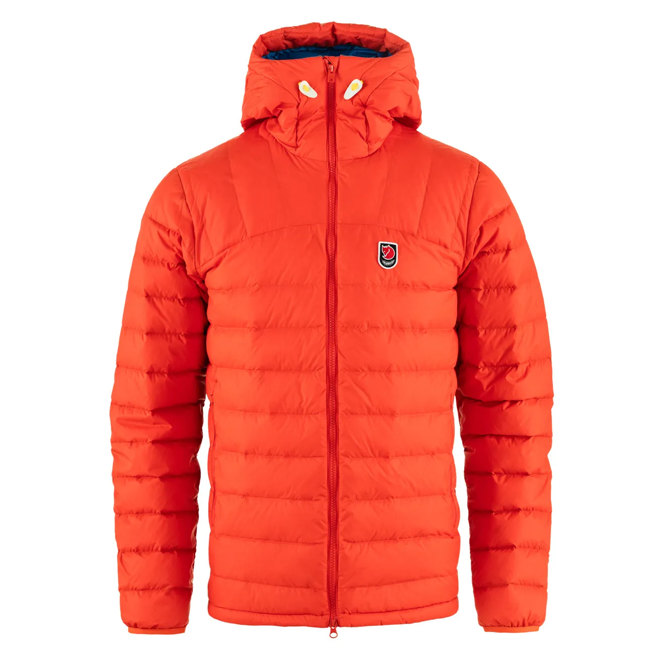 Clothing Fjallravenjackets Men Fjallraven Expedition Pack Down Hoodie Flame Orange / UN Blue