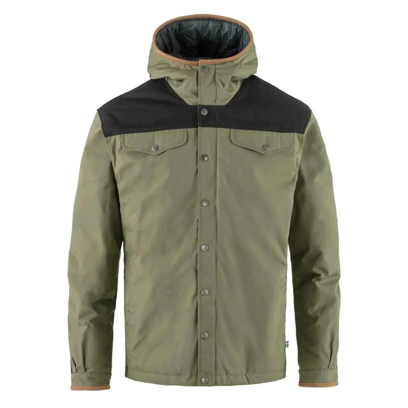 Clothing Fjallravenjackets Men Fjallraven Greenland No. 1 Down Jacket Green / Dark Grey