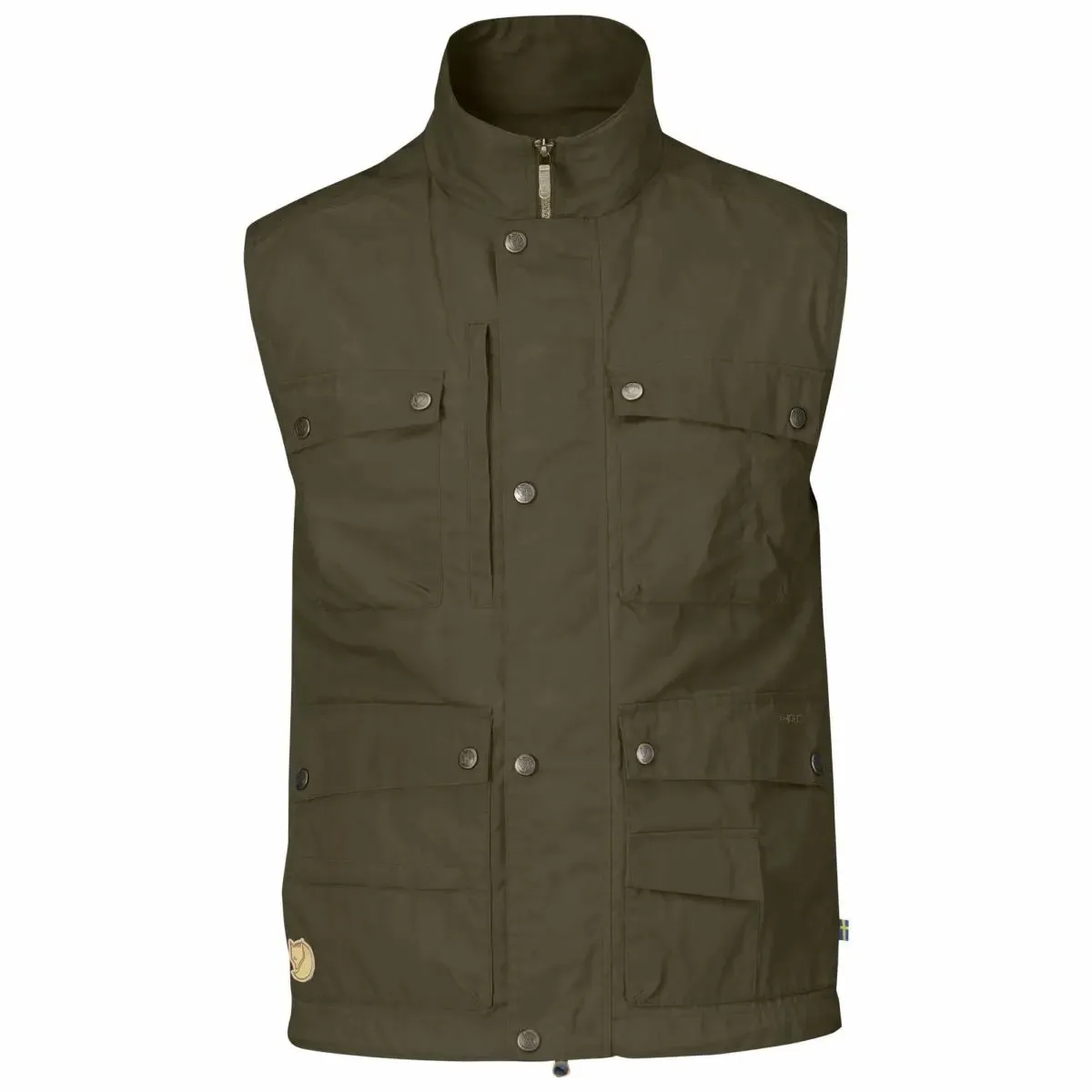 Clothing Fjallravenjackets Men Fjallraven Reporter Lite Vest Dark Olive