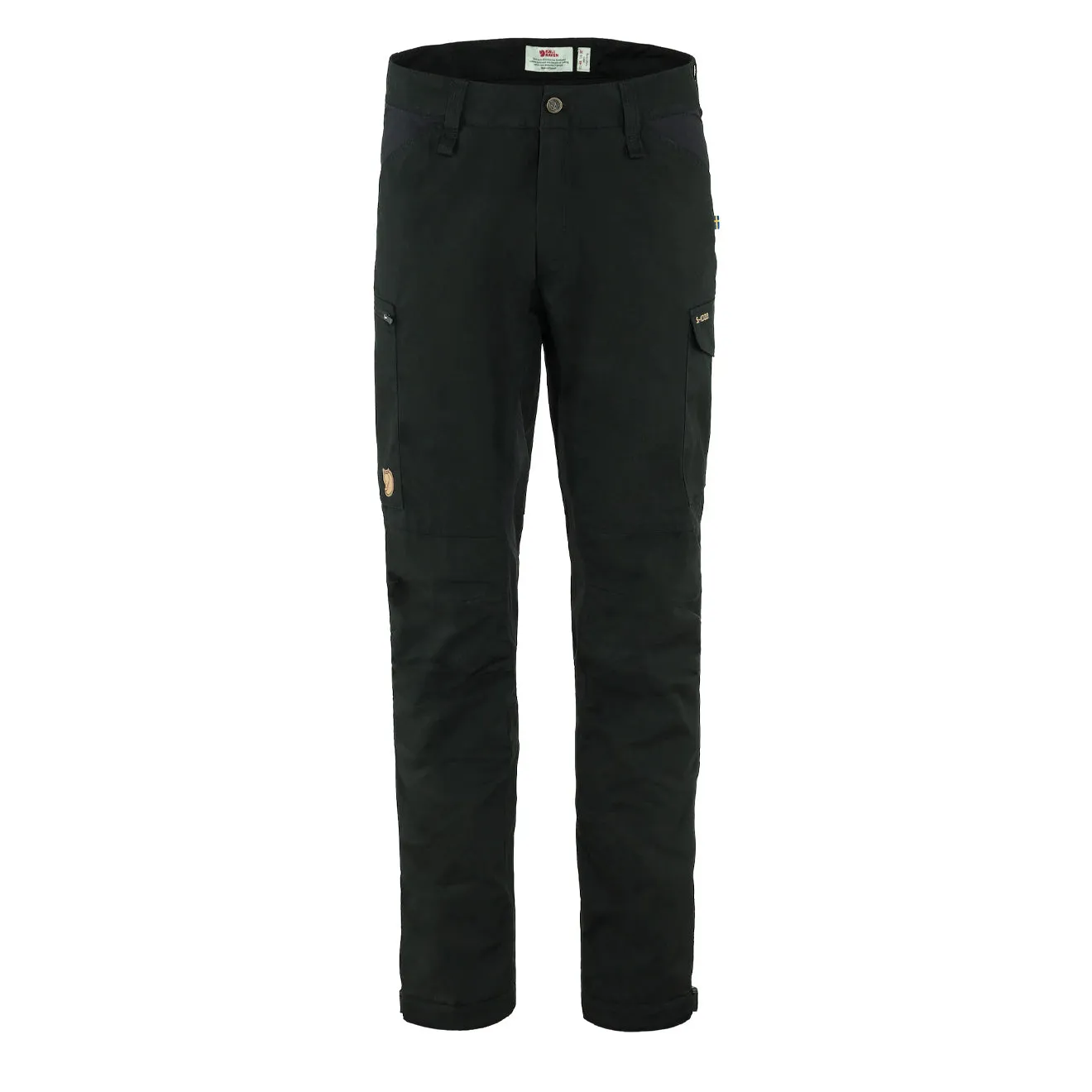 Clothing Fjallraventrousers Men Fjallraven Kaipak Trousers Regular Black