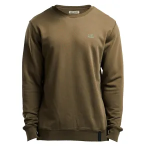 Clothing Left Hand Men Left Hand Crew Sweatshirt Olive