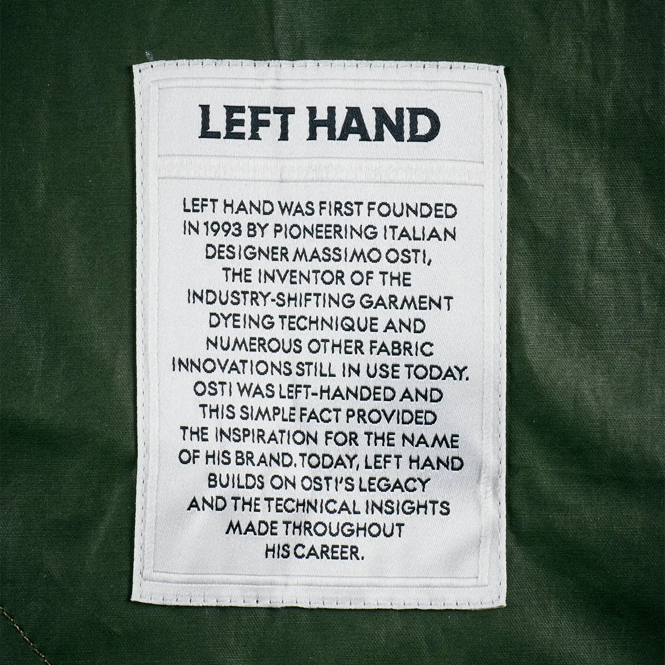 Clothing Left Hand Men Left Hand Figna Field Jacket Olive