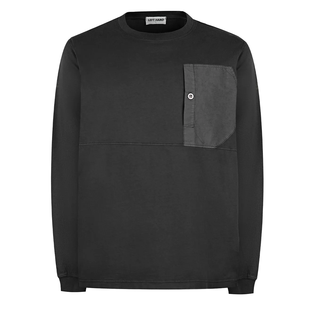 Clothing Left Hand Men Left Hand L/S Pocket Tee Black