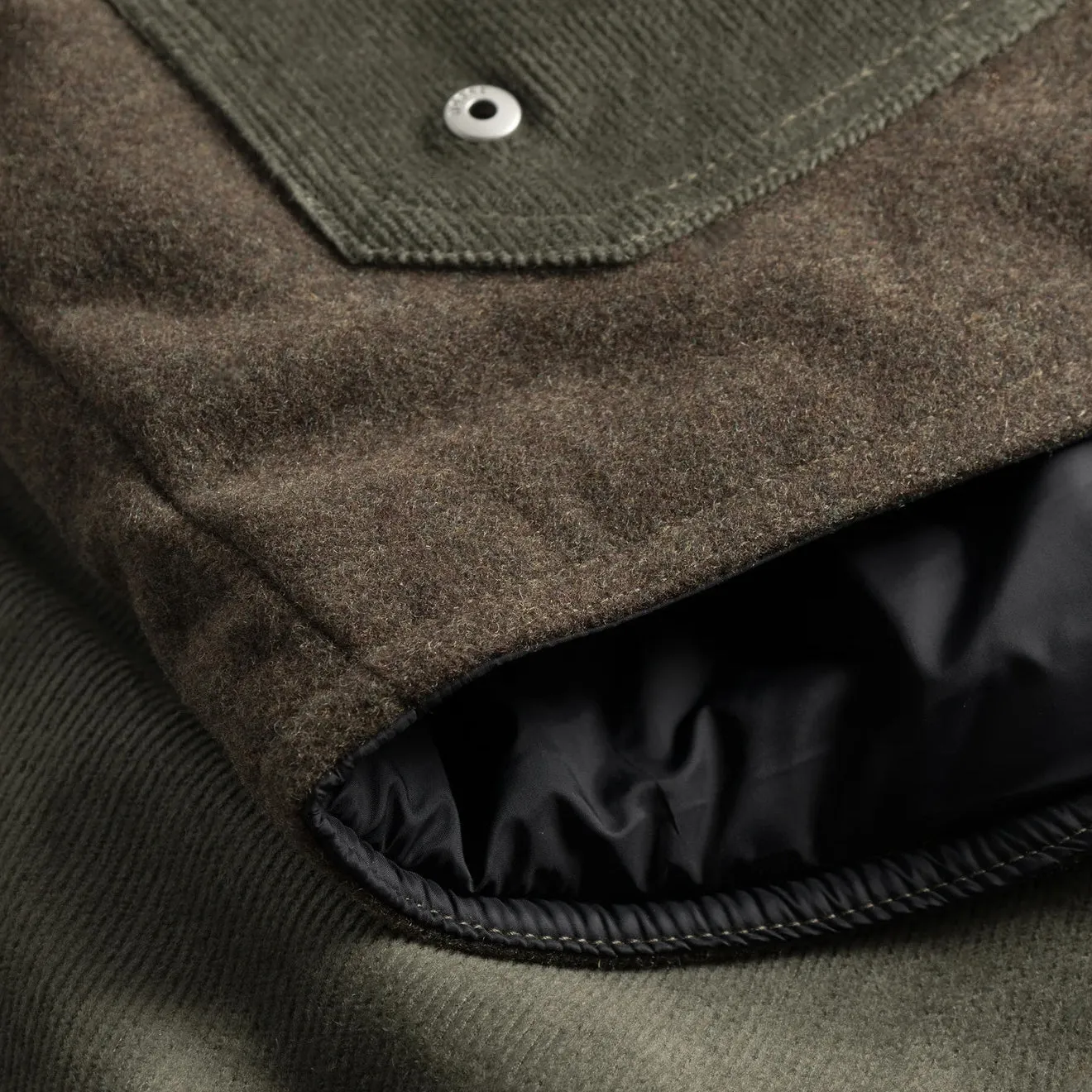 Clothing Norse Projects Men Norse Projects Hakon Solotex Jacket Corduroy Ivy Green
