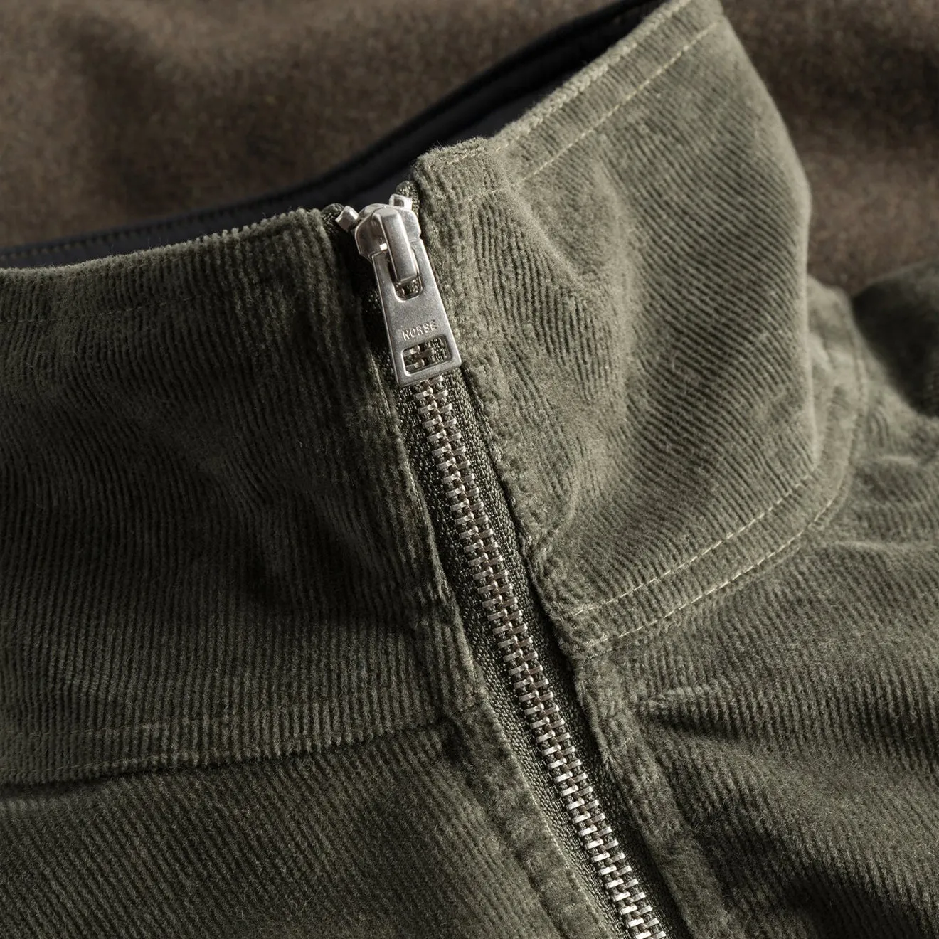 Clothing Norse Projects Men Norse Projects Hakon Solotex Jacket Corduroy Ivy Green