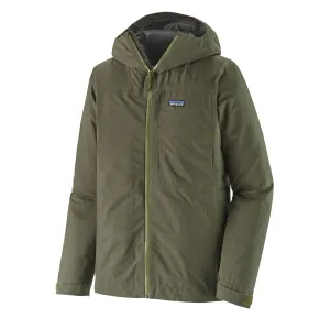 Clothing Patagoniajackets Men Patagonia Boulder Fork Rain Jacket Basin Green