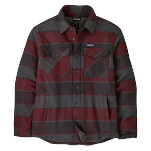 Clothing Patagoniajackets Men Patagonia Lightweight Insulated Fjord Flannel Shirt William / Ink Black