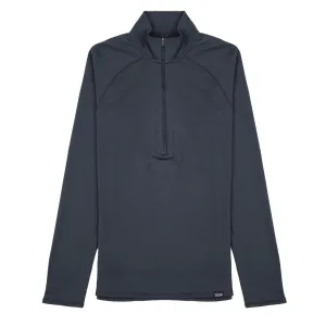 Clothing Patagoniat-shirts Men Patagonia Capilene Midweight Zip Neck Smolder Blue