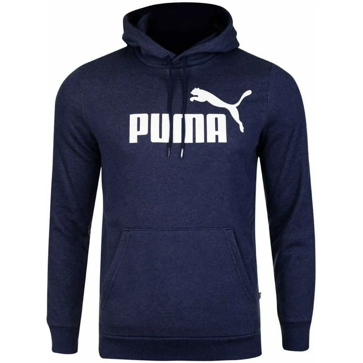 Clothing Puma  Men Puma Essential Heather Mens Training Hoody - Blue