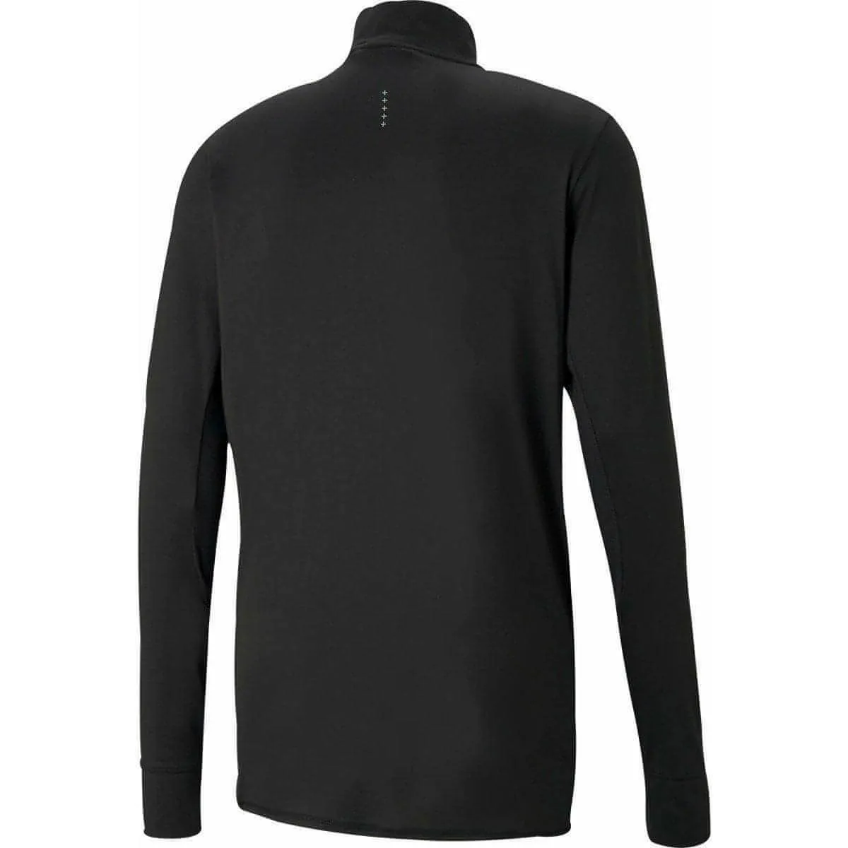 Clothing Puma  Men Puma Favourite Half Zip Long Sleeve Mens Running Top - Black