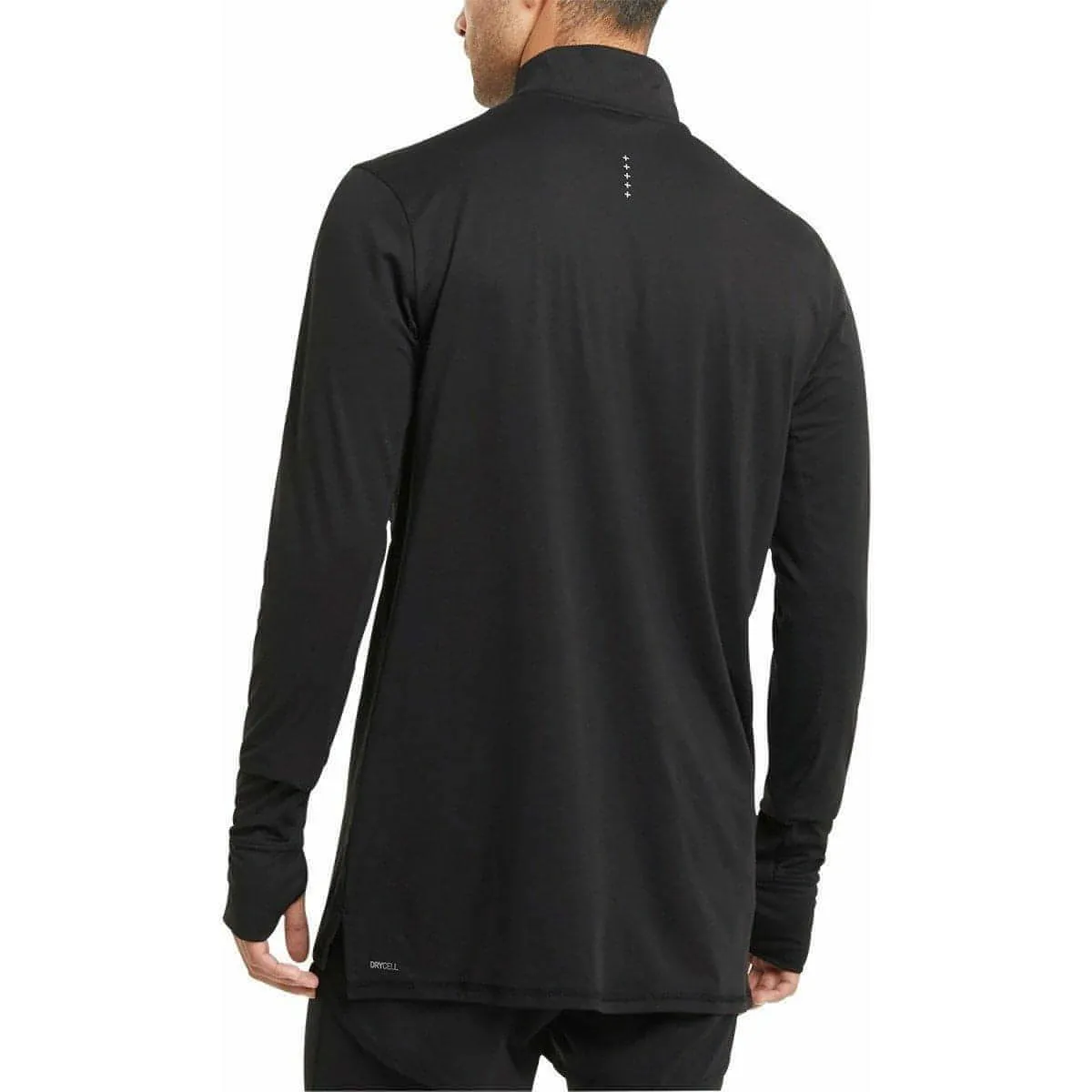 Clothing Puma  Men Puma Favourite Half Zip Long Sleeve Mens Running Top - Black