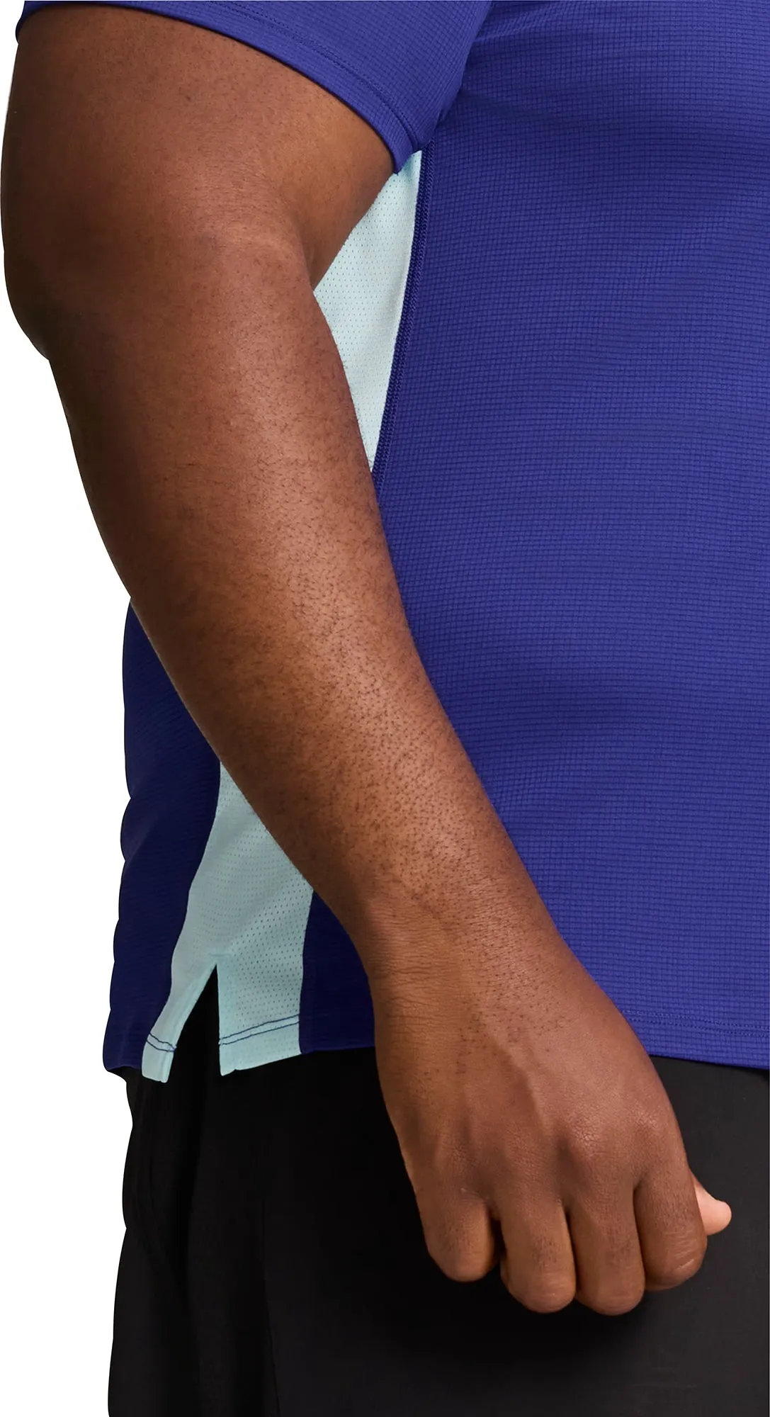 Clothing Puma  Men Puma Run Favourite Short Sleeve Mens Running Top - Blue