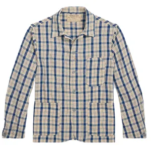 Clothing Rrl By Ralph Lauren Men RRL By Ralph Lauren Norfolk Long Sleeve Sport Shirt Indigo Plaid Multi