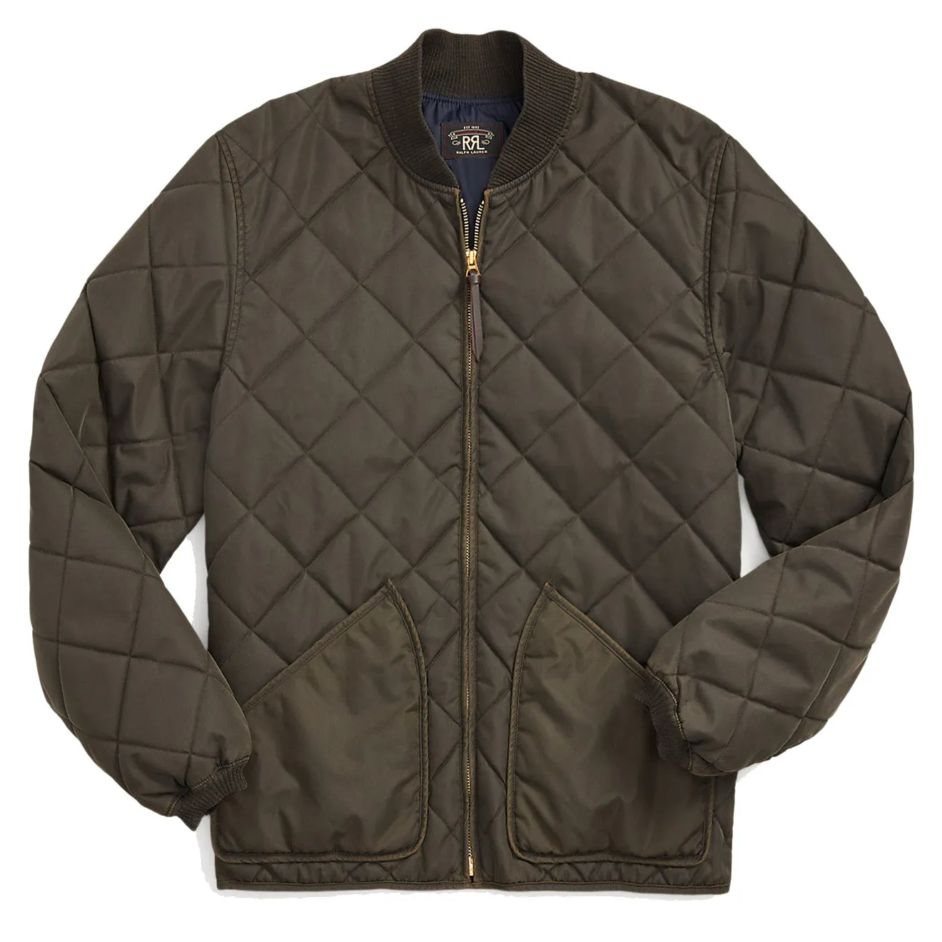 Clothing Rrl By Ralph Lauren Men RRL by Ralph Lauren Quilted Twill Jacket Vintage Black