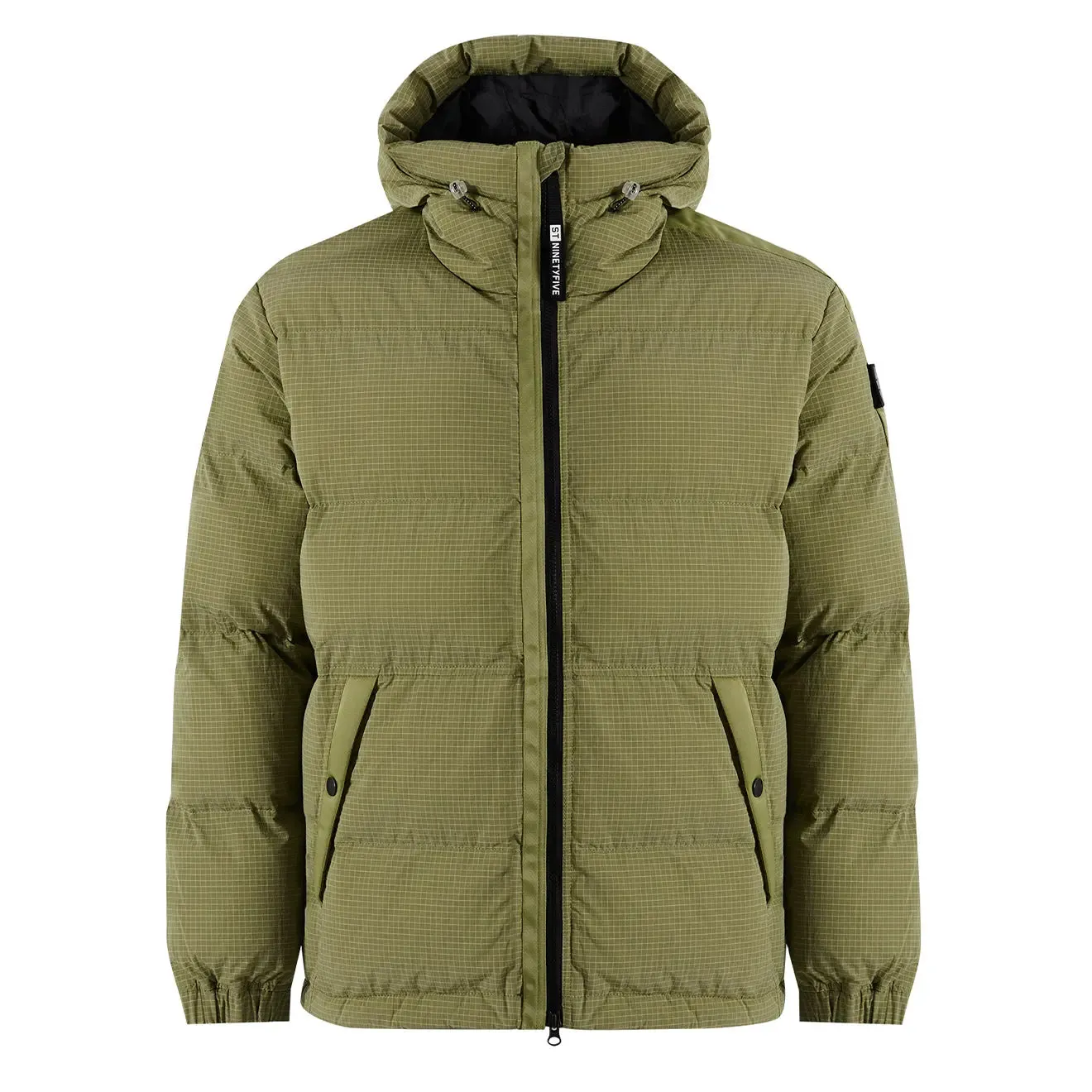 Clothing St95 Men ST95 Hooded Puffer Light Green
