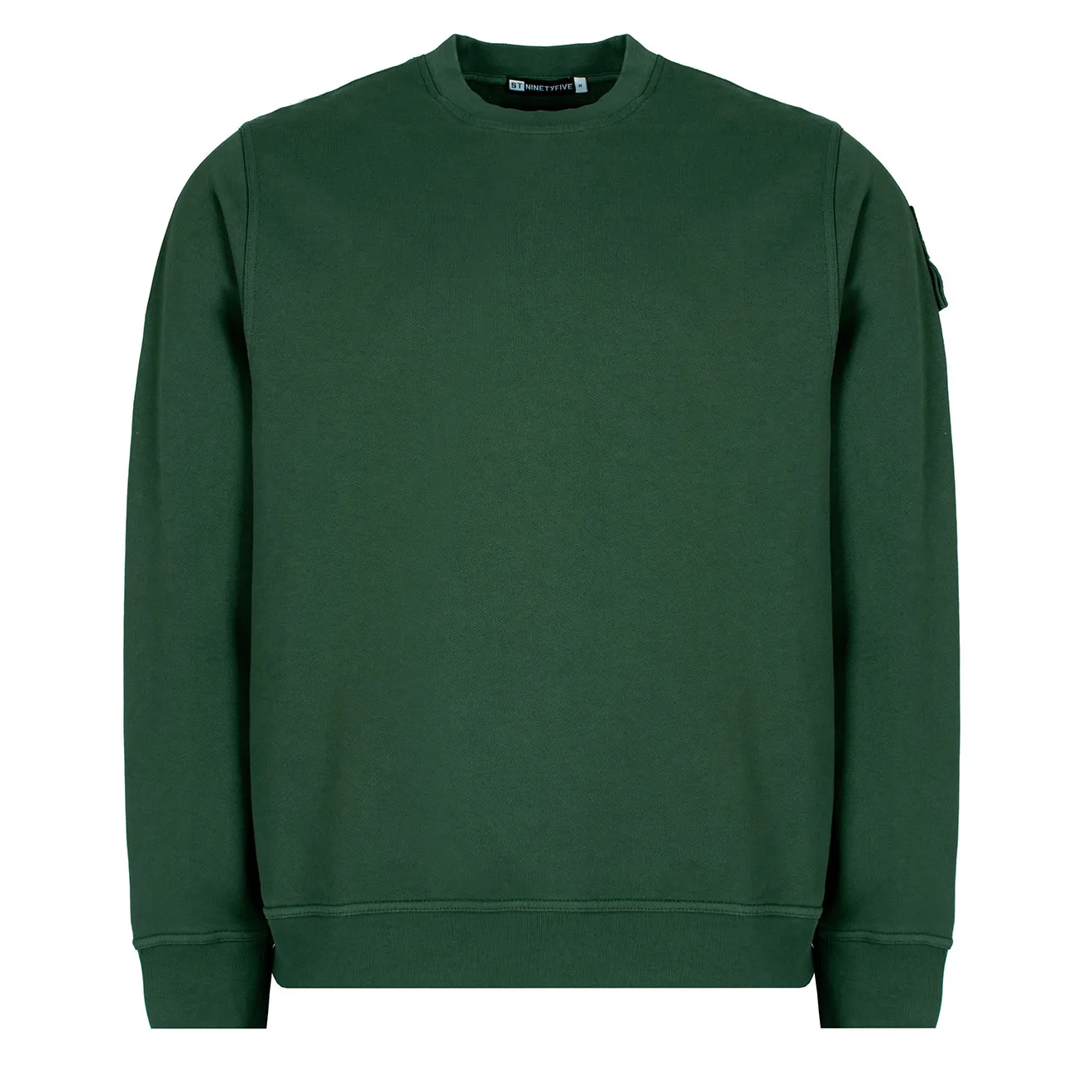 Clothing St95 Men ST95 Nucleo Tierra Crew Sweat Dark Green