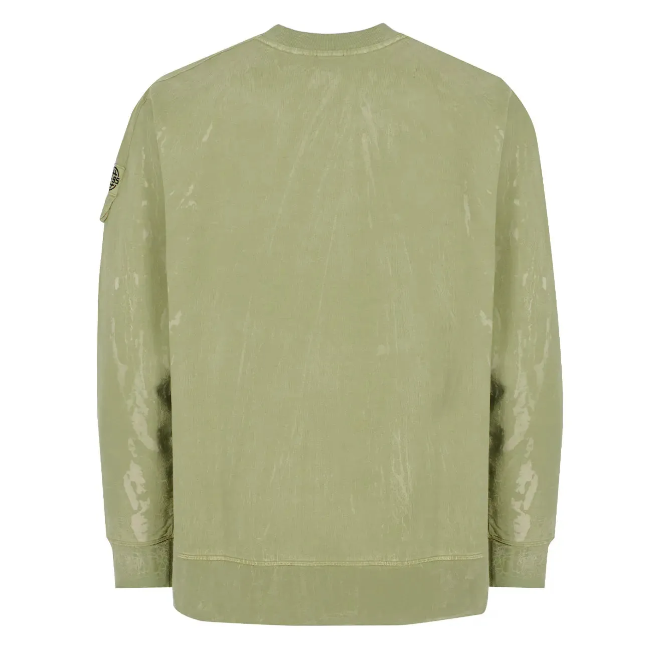 Clothing St95 Men ST95 Oversized Plaster Crew Sweat Light Green