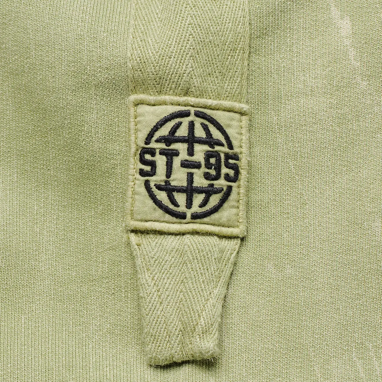 Clothing St95 Men ST95 Oversized Plaster Crew Sweat Light Green